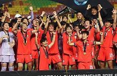 Women's soccer team wins E. Asian title for 1st time in 20 years