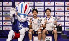 Badminton's top-ranked men's duo claims world title in Paris