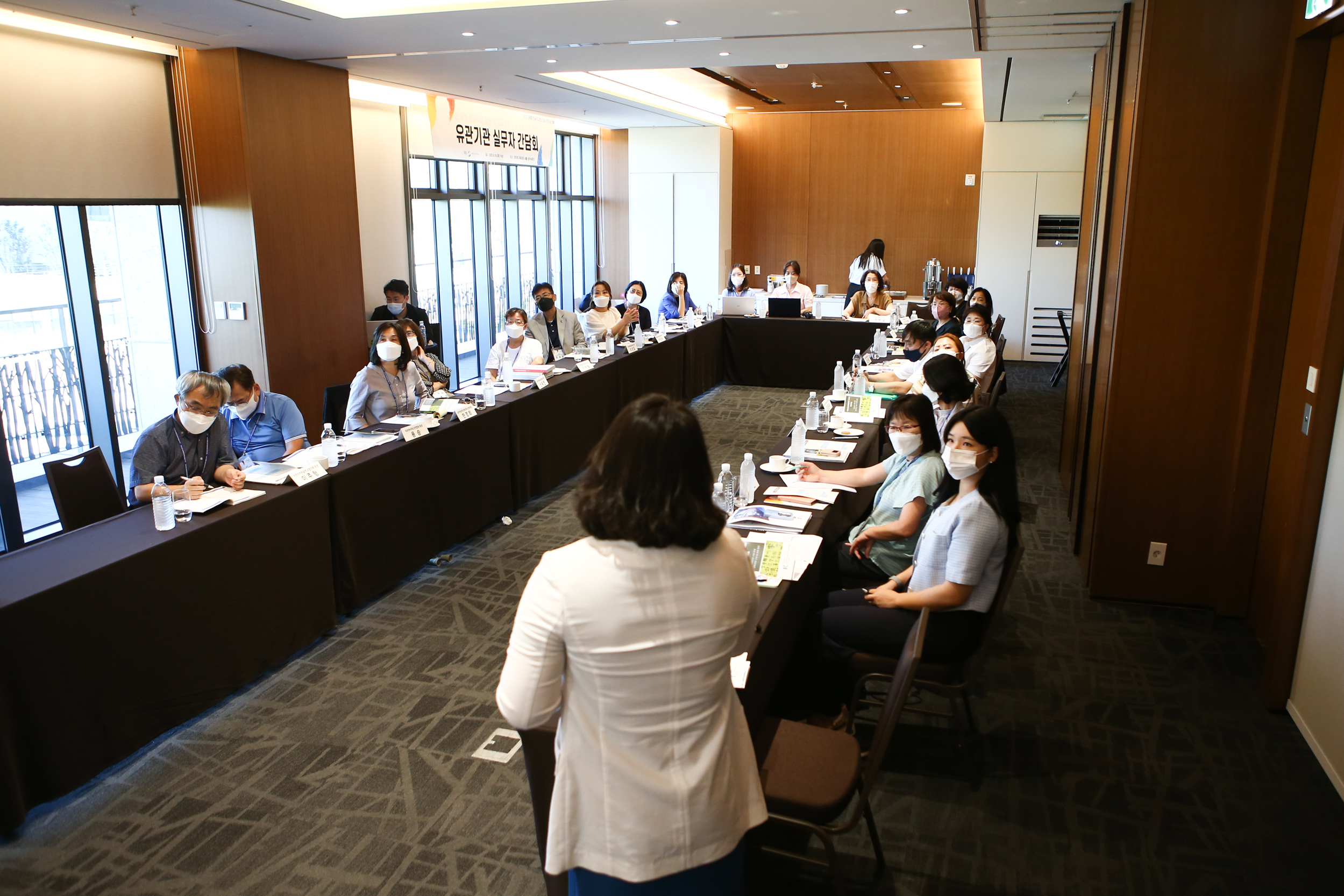Рабочая встреча с соответствующей организацией (Национальный институт корейского языка) (2)